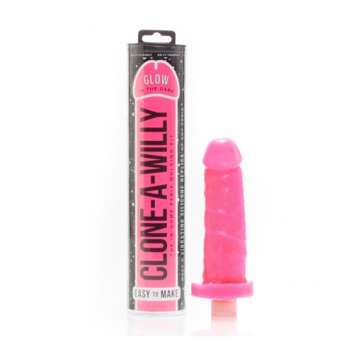 Clone-A-Willy - Glow in the Dark Hot Pink
