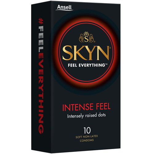 LifeStyles SKYN Intense Feel Soft Non-Latex Condoms (10 pk)